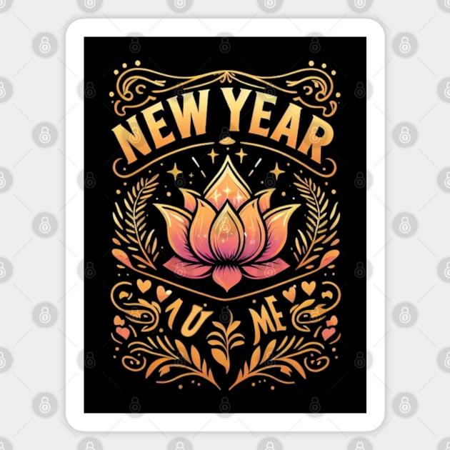 A New Year for you and me Magnet by Praiseworthy Essentials